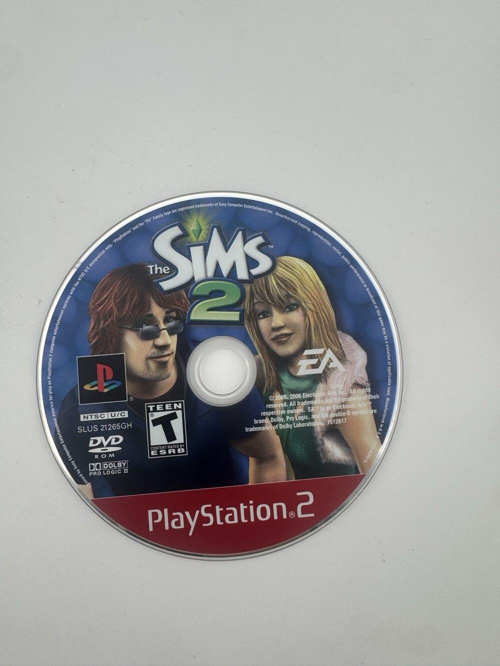 The SIMS 2 (Playstation 2) GH Disc Only simulation rpg game PS2